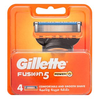 Gillette Fusion 5 Vervangende Opzetstuk Power 4 pcs