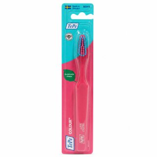 TePe Colour Tandenborstel Soft Toothbrush Pink