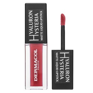 Dermacol Hyaluron Hysteria Matte Liquid Lipstick vloeibare lippenstift met matterend effect No.10 4,5 ml