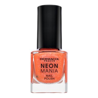 Dermacol Neon Mania Nail Polish Nagellak 2 Orange Glow 5 ml