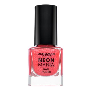 Dermacol Neon Mania Nail Polish Nagellak 5 Bubblegum Pink 5 ml