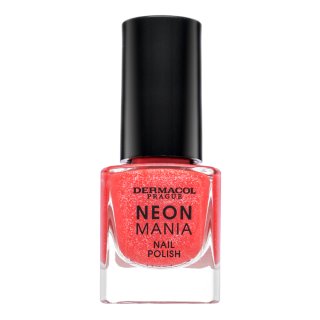 Dermacol Neon Mania Nail Polish Nagellak 7 Coral Sunset 5 ml