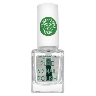 Dermacol Pure 3D Nail Polish Nagellak 01 Crystal Clear 11 ml