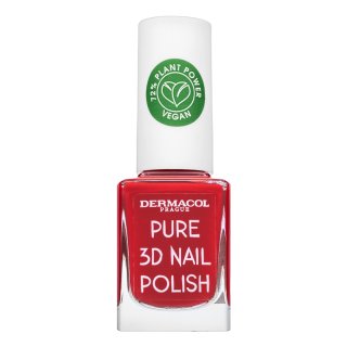 Dermacol Pure 3D Nail Polish Nagellak 04 Poppy Red 11 ml