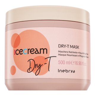 Inebrya Ice Cream Dry-T Dry-T Mask hydraterend Masker voor droog en breekbaar haar 500 ml