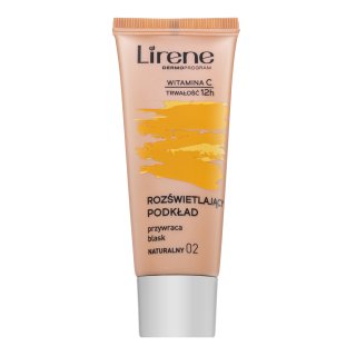 Lirene Brightening Fluid with Vitamin C fond de teint fluide om de huidskleur te egaliseren 02 Natural 30 ml