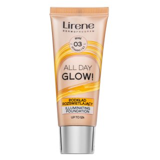Lirene Brightening Fluid with Vitamin C fond de teint fluide om de huidskleur te egaliseren 03 Beige 30 ml