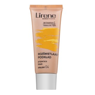 Lirene Brightening Fluid with Vitamin C fond de teint fluide om de huidskleur te egaliseren 04 Tanned 30 ml