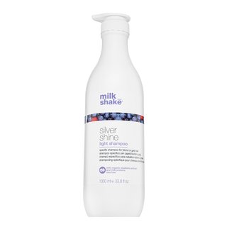Milk_Shake Silver Shine Light Shampoo beschermingsshampoo voor platinablond en grijs haar 1000 ml