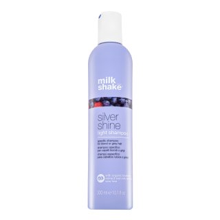 Milk_Shake Silver Shine Light Shampoo beschermingsshampoo voor platinablond en grijs haar 300 ml