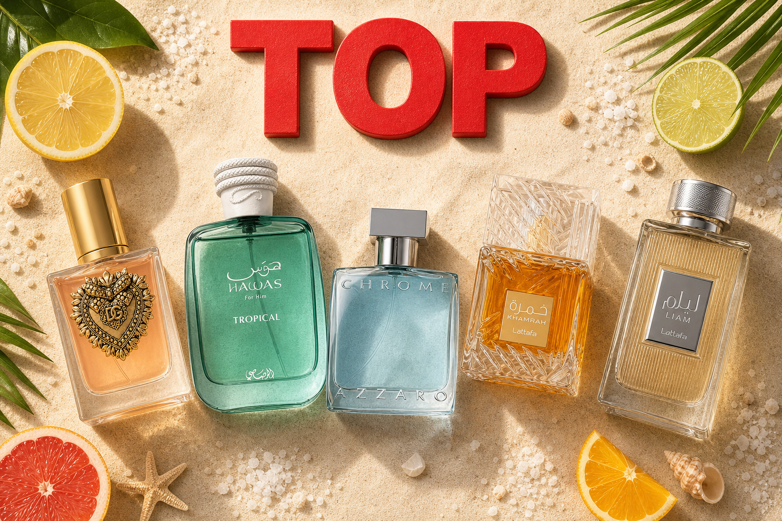 Zomerbestsellers 2026: parfums die dit seizoen de toon zetten