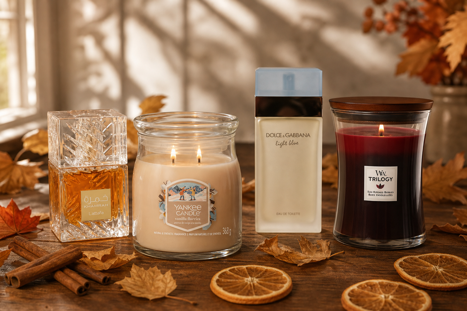 5 combinaties van parfum en geurkaars die elkaar aanvullen